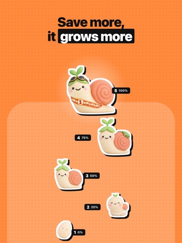 Cute Saving Goal Tracker iPad screenshot