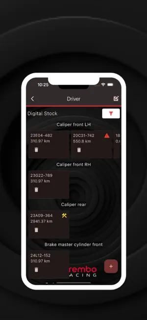 Brembo T-race screenshot 2