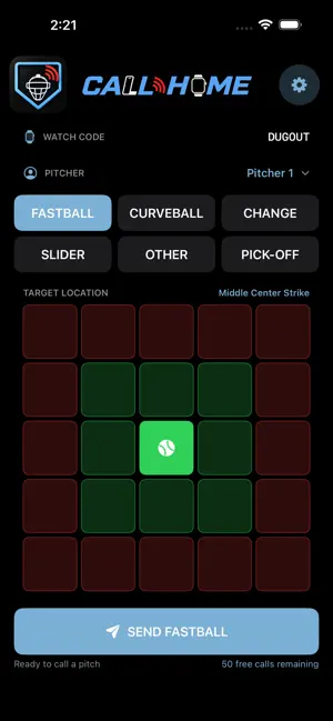 Call Home: Pitch Calling screenshot 3