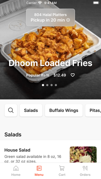 App screenshot