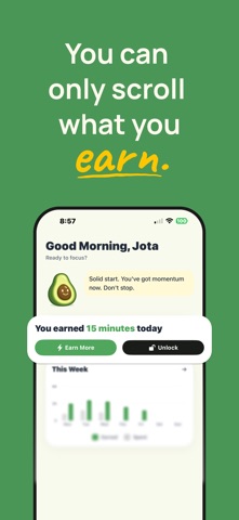 abocado: app blocker & goals screenshot