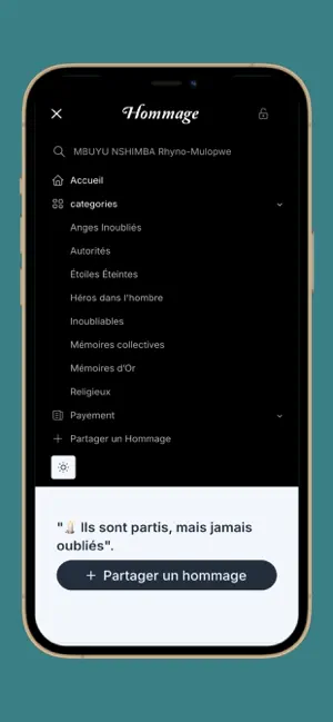 Hommage screenshot 2