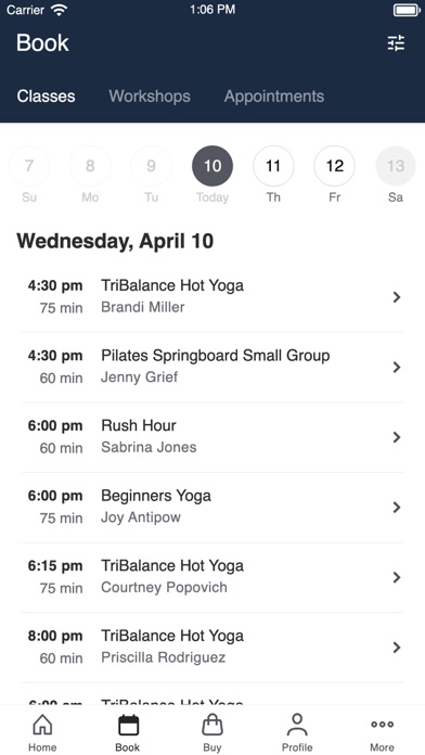 Tribalance Yoga Screenshot
