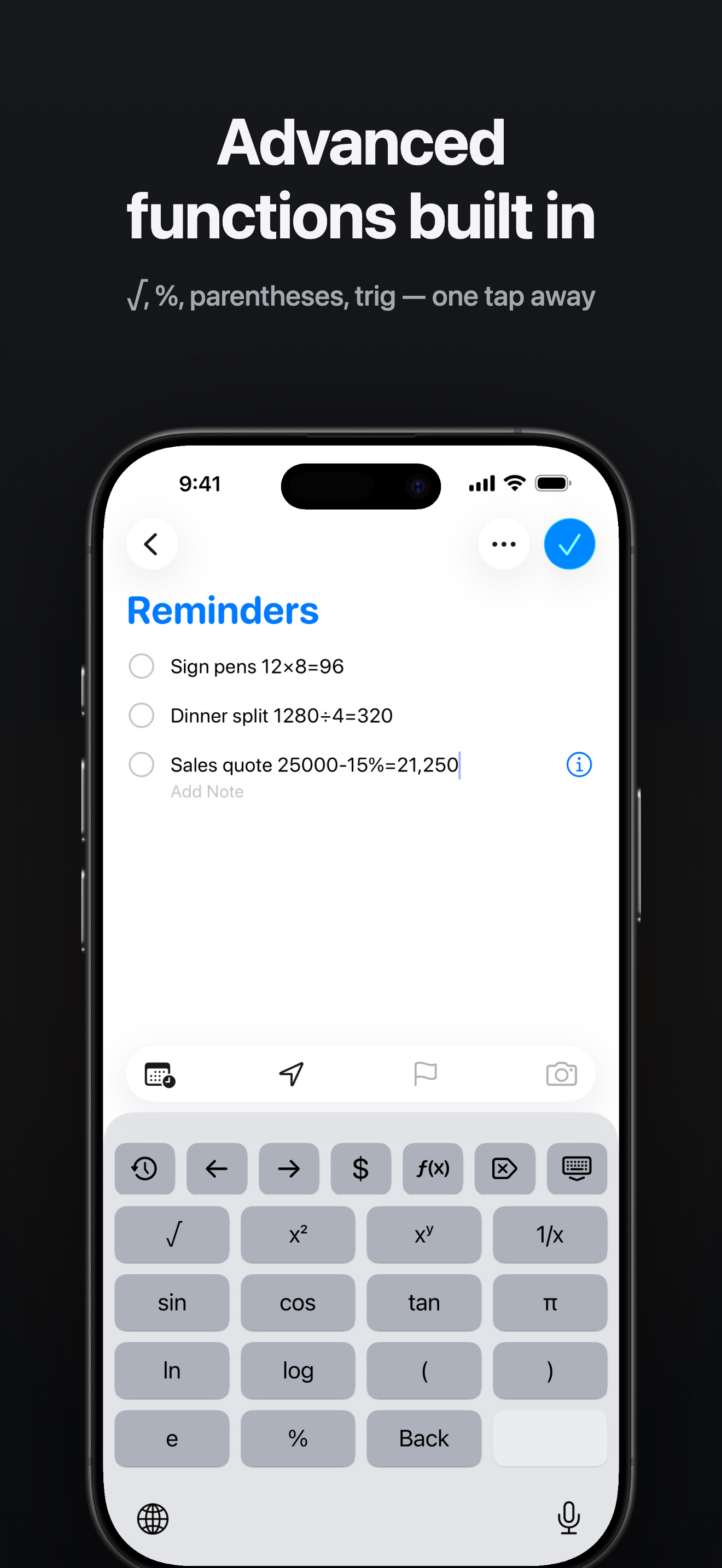 SumKey: Calculator Keyboard screenshot 7