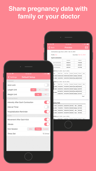 Pregnancy Tools Screenshot