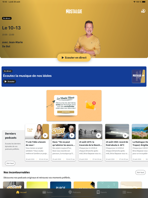 Screenshot #4 pour Nostalgie Belgique