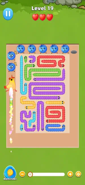 Snake Away: Casual Puzzle screenshot 3