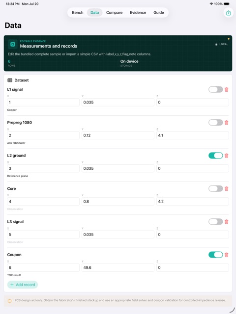 Layerohm: PCB Stackup screenshot 4