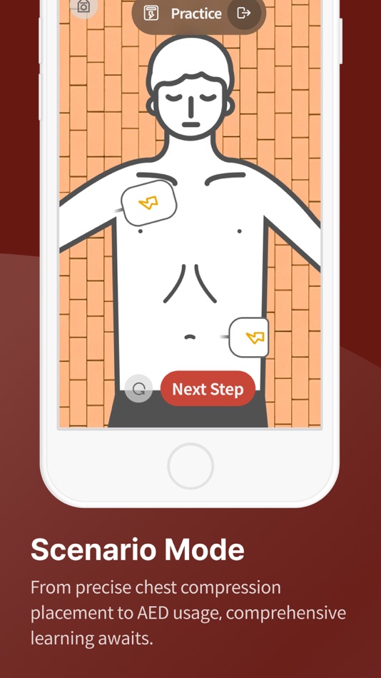 #3. CPRplus- cprCUBE Training App (iOS) 게시자: I.M.LAB inc