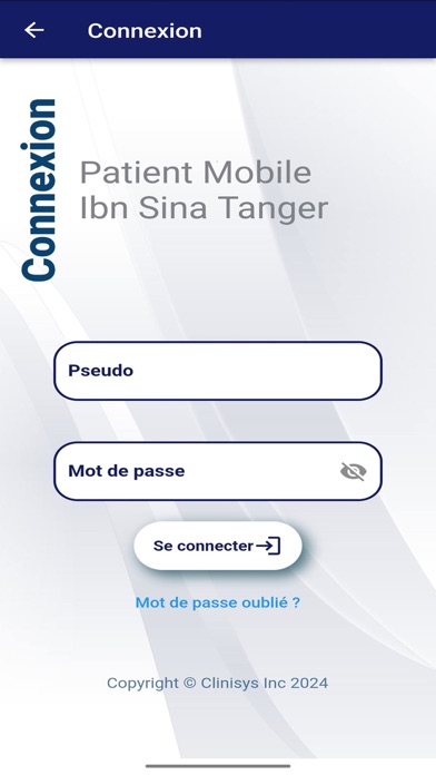Patient Mobile IBN SINA Screenshot