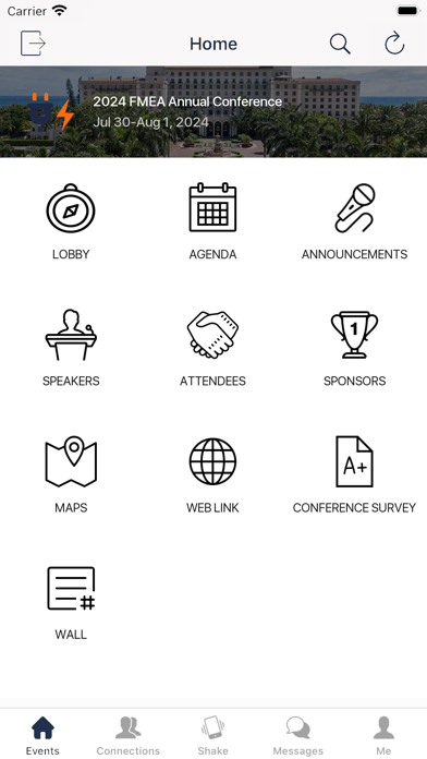 FMEA Events Screenshot