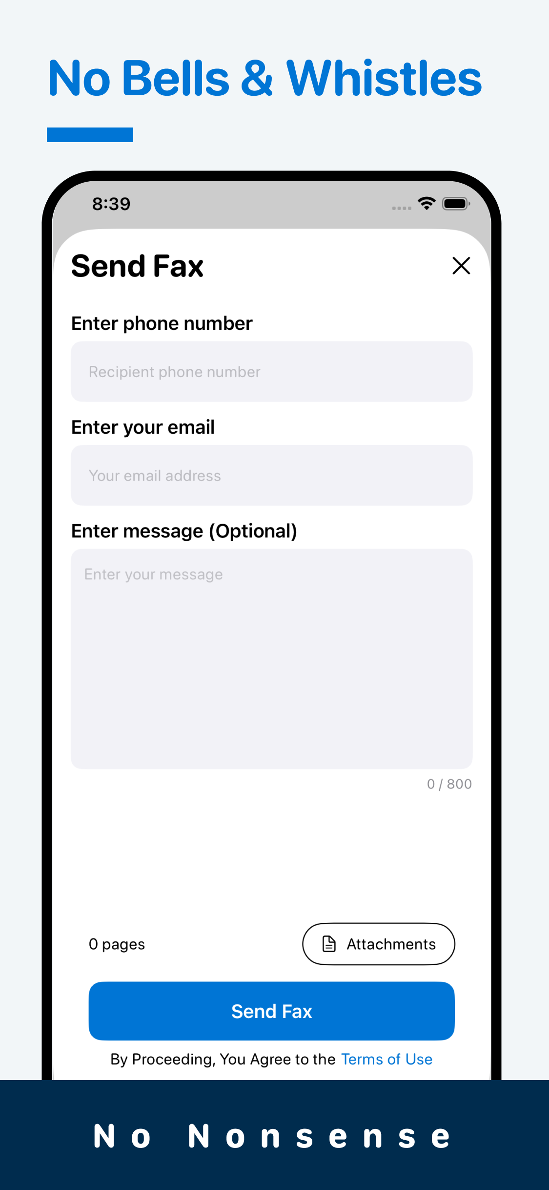 Fax App – Send & Receive Faxes