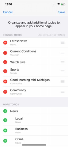ABC12 News - WJRT iPhone screenshot