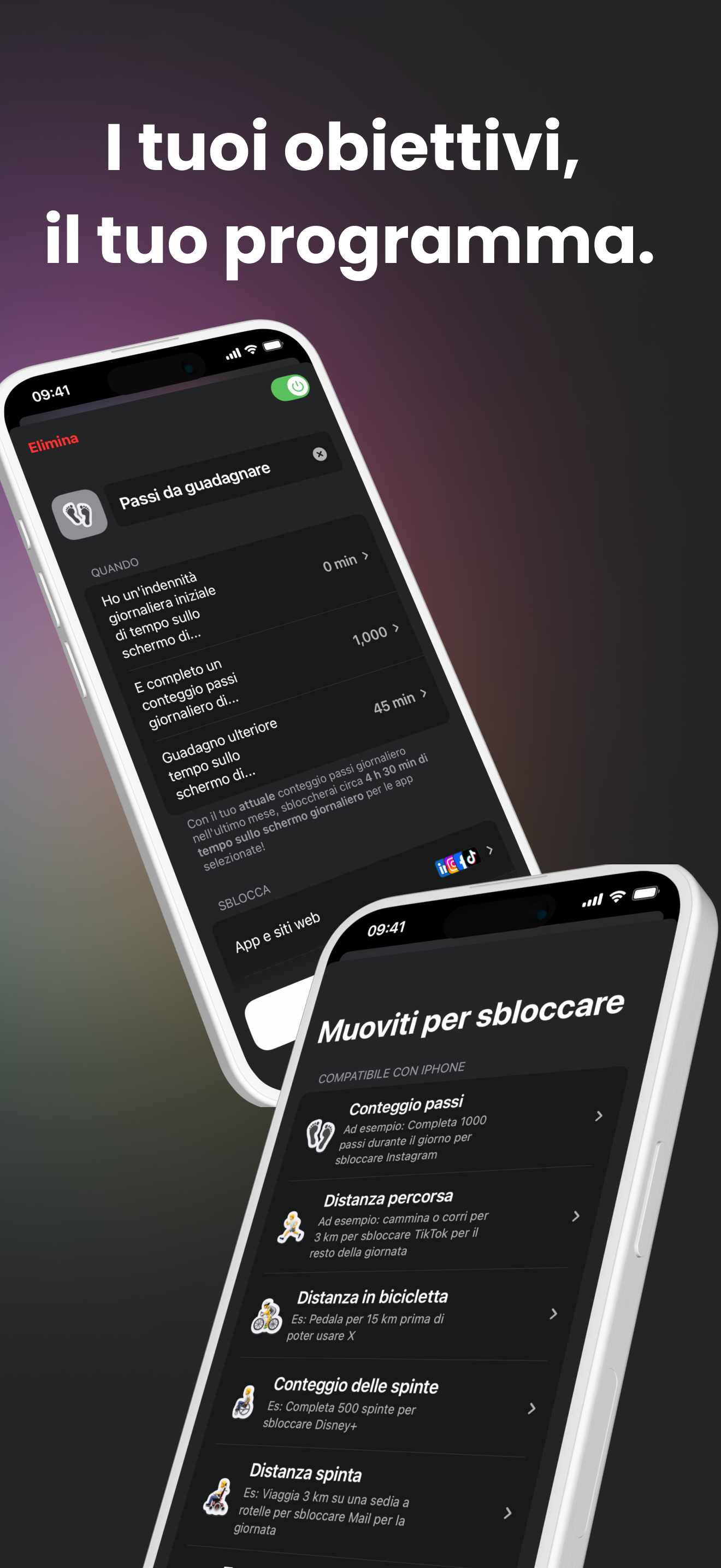 Fitlock: Riduci tempo schermo