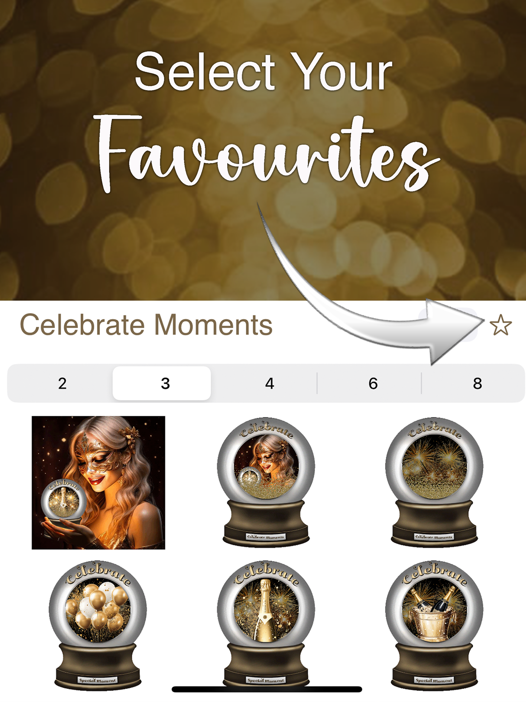 Celebrate Moments Sticker Pack screenshot 11