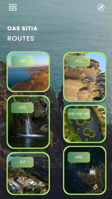 Sitia Georoutes AR Screenshot