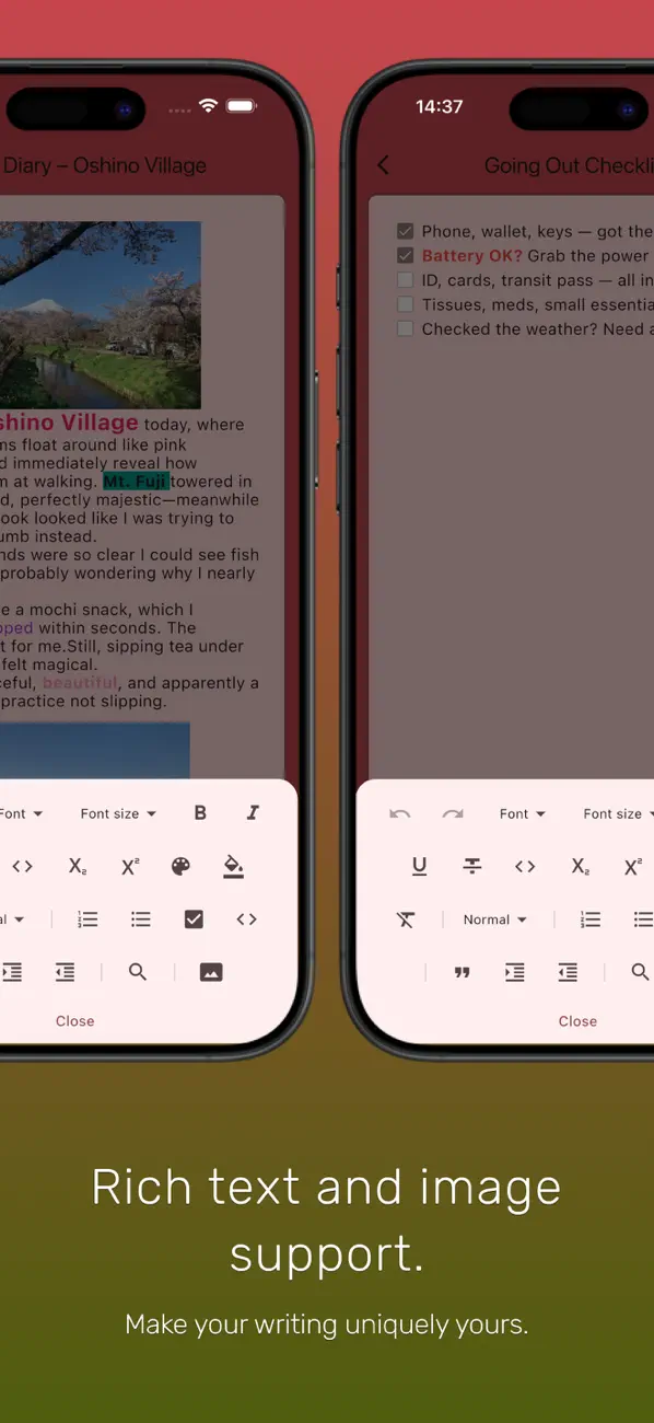 #6. Paper Leaf (iOS) di: YUKI ISHINO