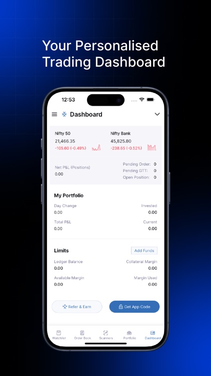 Zone : Definedge Trading App