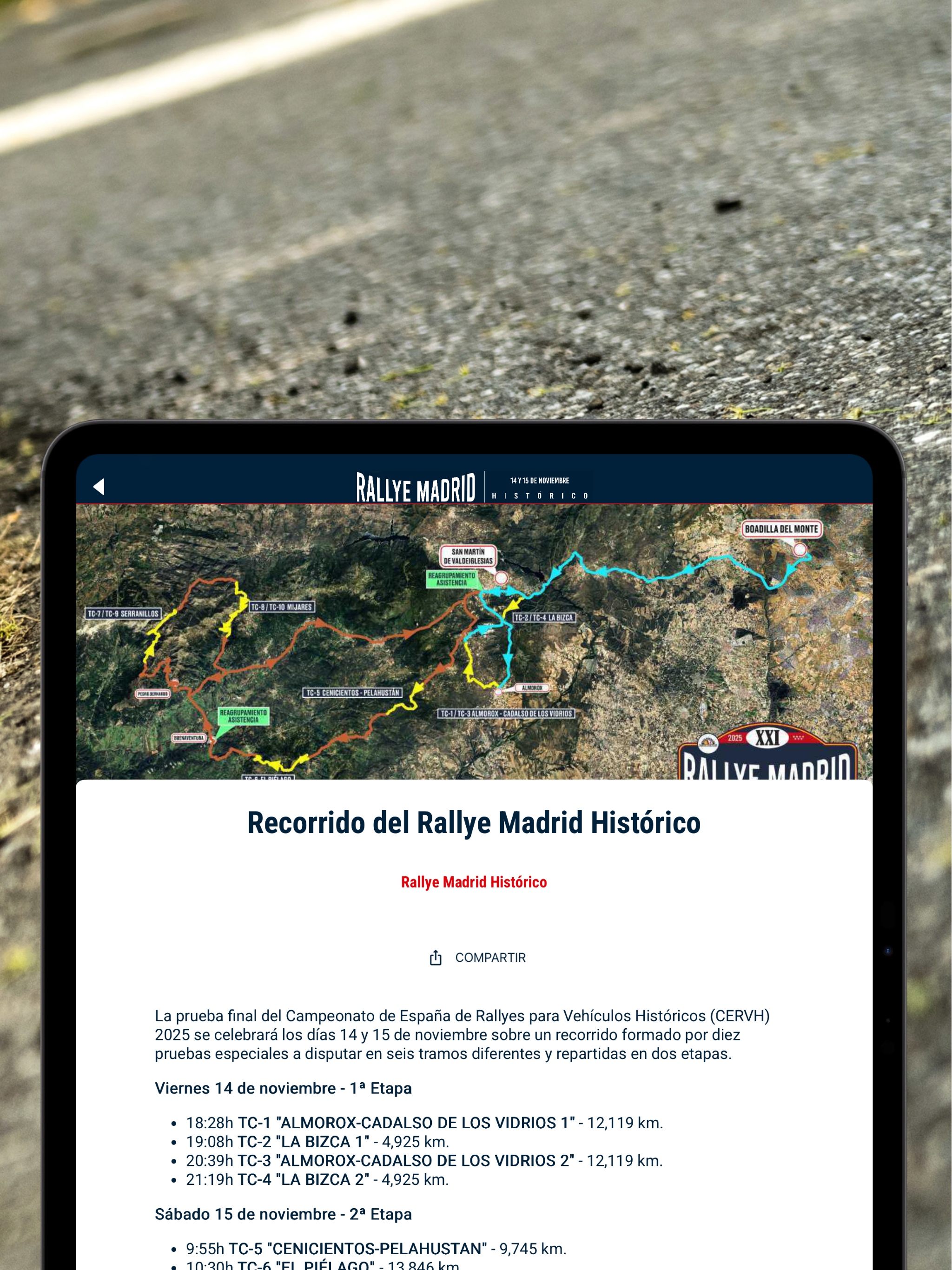 Rallye Madrid Histórico screenshot 10