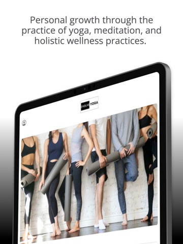 Evolve Yoga Lounge iPad screenshot