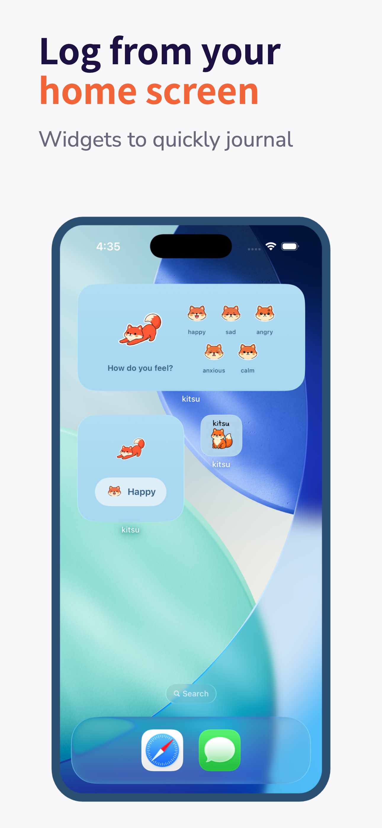 mood tracker: kitsu screenshot 7