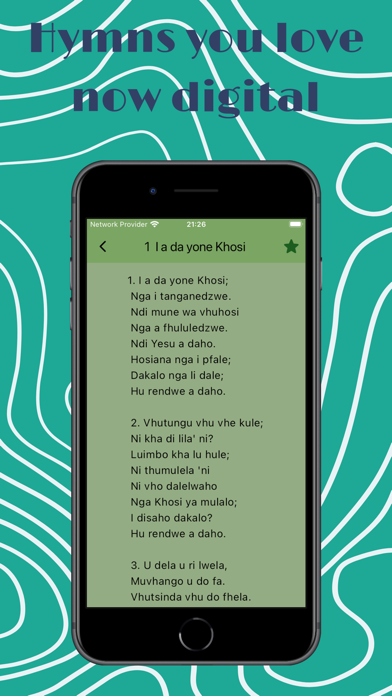 Nyimbo Dza Vhatendi Hymns Screenshot
