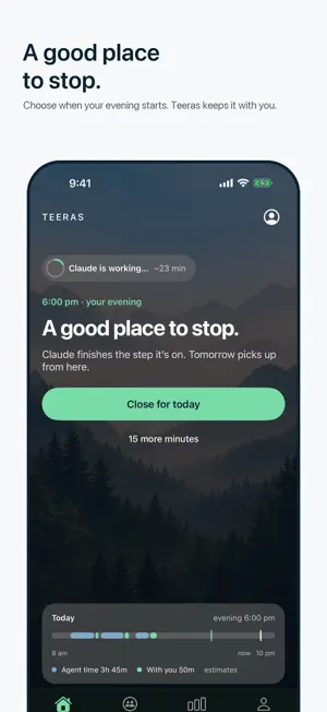 Teeras: Live While AI Works screenshot 4