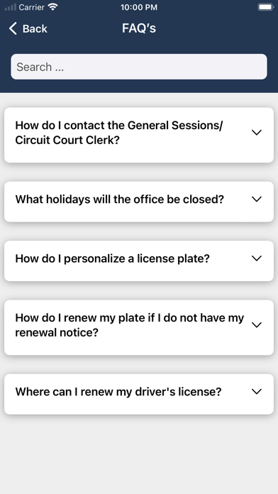 Stewart County Government Screenshot