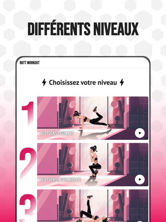 Screenshot #5 pour Fessiers Fit: Tonifie & Sculpt