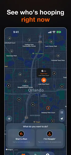 HoopMe: Pickup Basketball screenshot 1