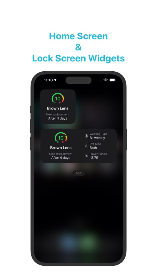 #6. EyeEase - Contact Lens Tracker (iOS) 由: Alisher Altore