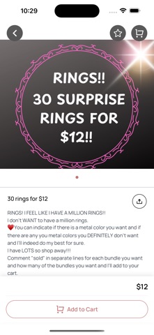 High Five Bargain Bling iPhone screenshot