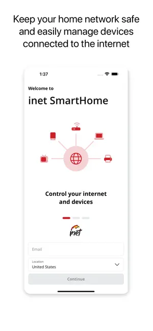 inet SmartHome screenshot 1