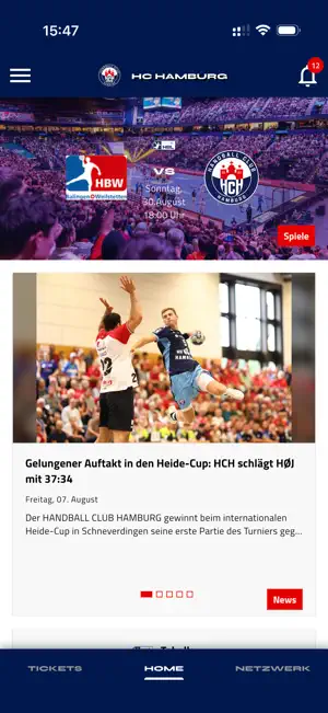 Handball Club Hamburg screenshot 1