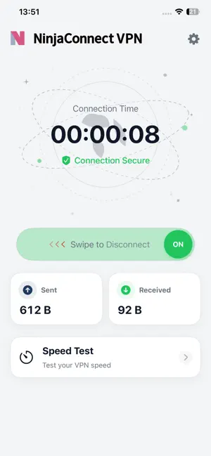 NinjaConnectVPN screenshot 4