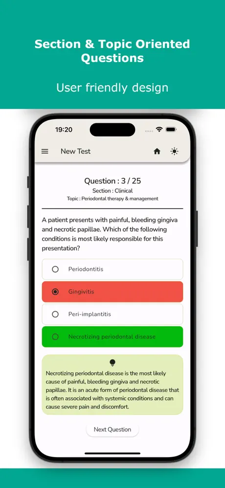 Dental Surgery Exam Prep Test Screenshot 1