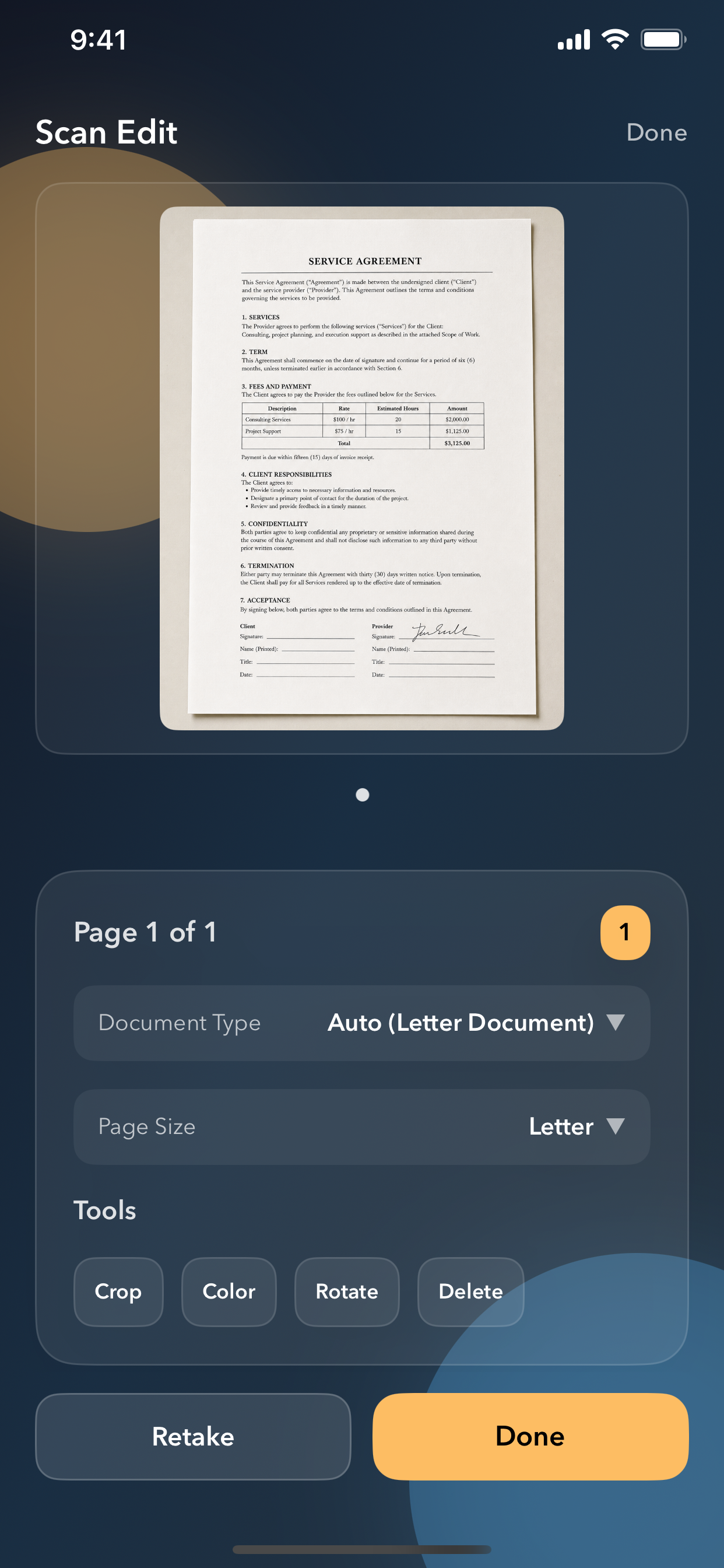 MeroScan screenshot 3