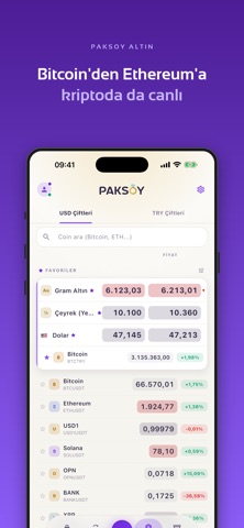 Paksoy Altın iPhone screenshot