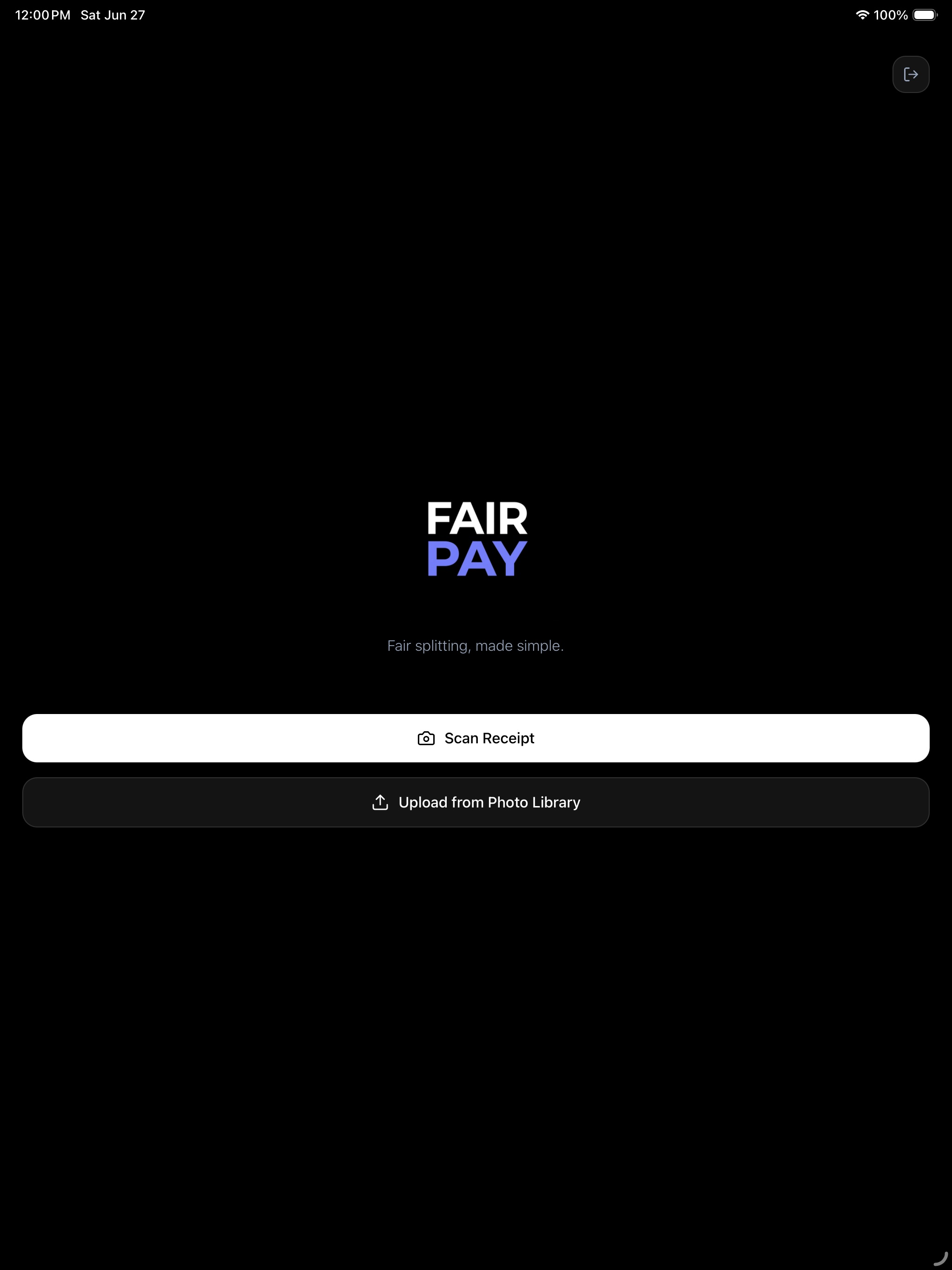 FairPay: Scan and Split screenshot 6