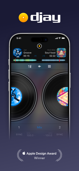 djay - DJ App & AI Mixer Screenshot