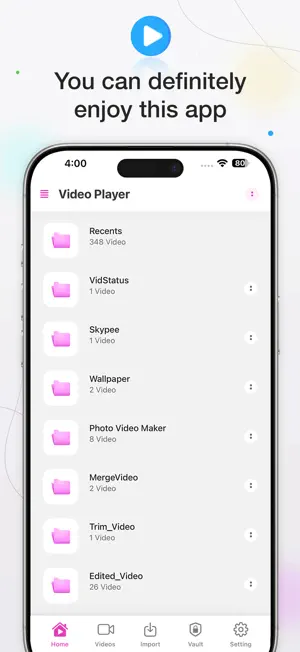 Video Player: HD & All Format screenshot 2
