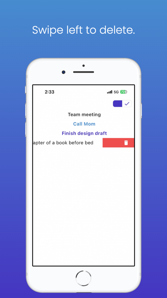 #4. Oneline (todo) (iOS) By: Youngwon Seo