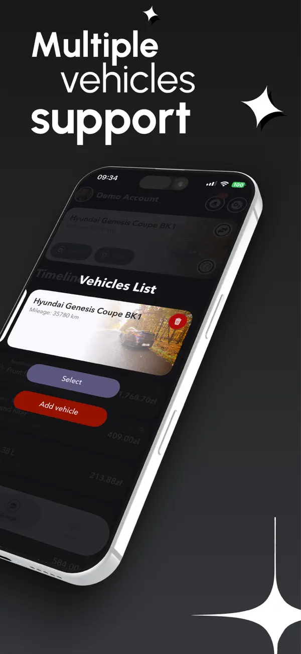 Screenshot #3 pour GarageNotes - Car Expenses