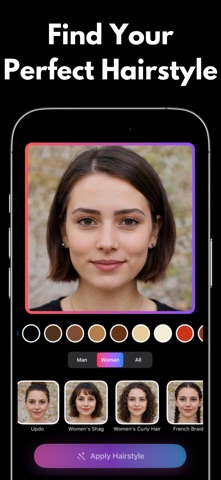 Hairstyle Try On - Haircut AI 截图 6
