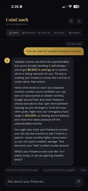 CoinCoach: AI Money Coach screenshot 2