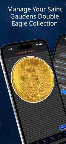 Saint Gaudens Double Eagle iPhone screenshot