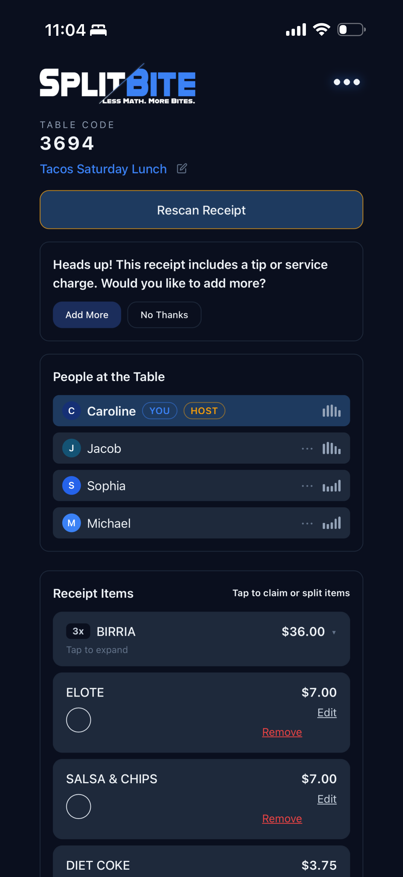 SplitBite screenshot 3