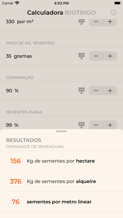 BIOTRIGO Genética Screenshot