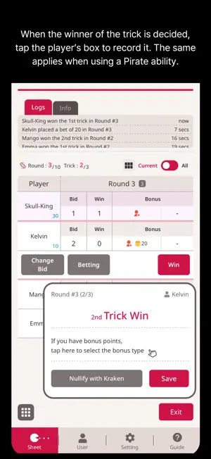 Skull King Scoreboard screenshot 4