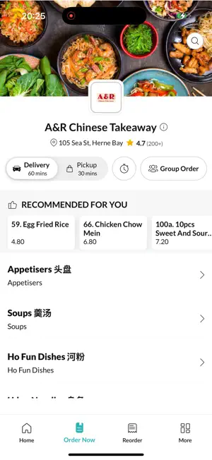 A and R Chinese Takeaway screenshot 2